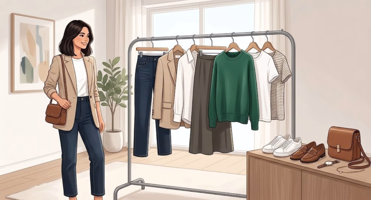 Капсульний гардероб у стилі смарт-кежуал