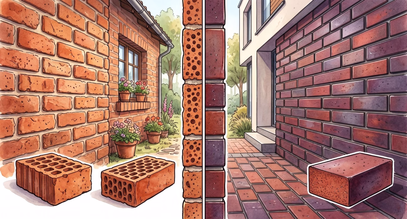 Клінкерна та керамічна лицьова цегла